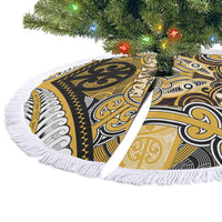 Aotearoa Iwi Ngati Tama Tree Skirt Maori Kowhaiwhai Pattern