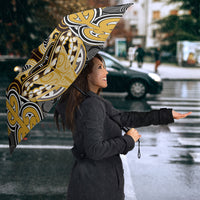 Aotearoa Iwi Ngati Tama Umbrella Maori Kowhaiwhai Pattern