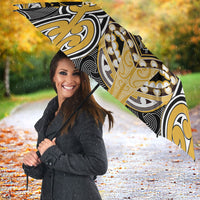 Aotearoa Iwi Ngati Tama Umbrella Maori Kowhaiwhai Pattern