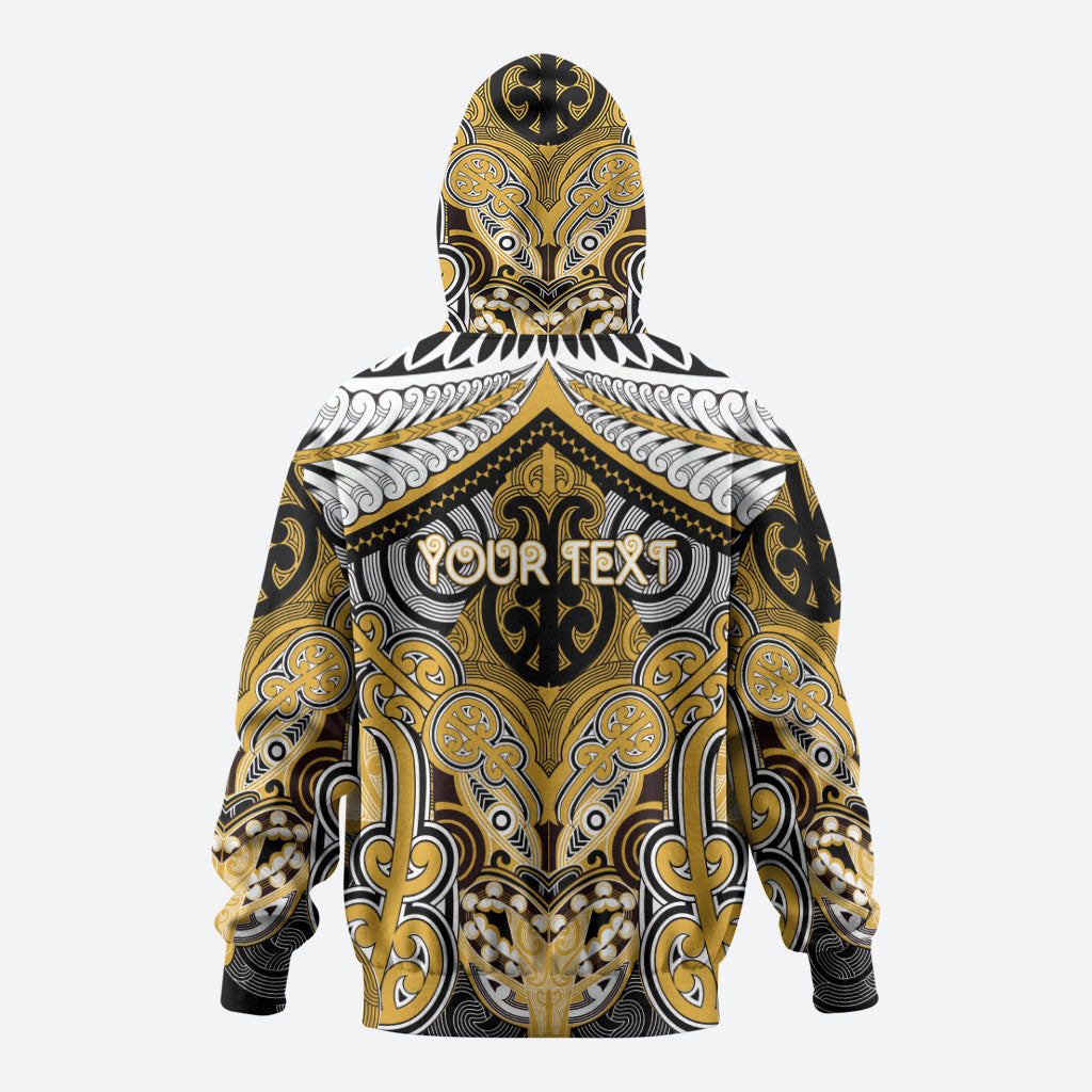Aotearoa Iwi Ngati Tama Personalised Zip Hoodie Maori Kowhaiwhai Pattern