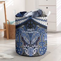 Aotearoa Iwi Ngati Tuwharetoa Laundry Basket Maori Kowhaiwhai Pattern