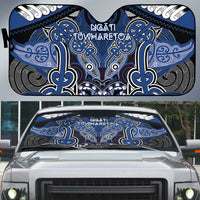 Aotearoa Iwi Ngati Tuwharetoa Auto Sun Shade Maori Kowhaiwhai Pattern