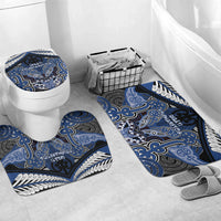 Aotearoa Iwi Ngati Tuwharetoa Bathroom Set Maori Kowhaiwhai Pattern