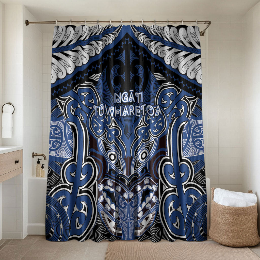 Aotearoa Iwi Ngati Tuwharetoa Bathroom Set Maori Kowhaiwhai Pattern