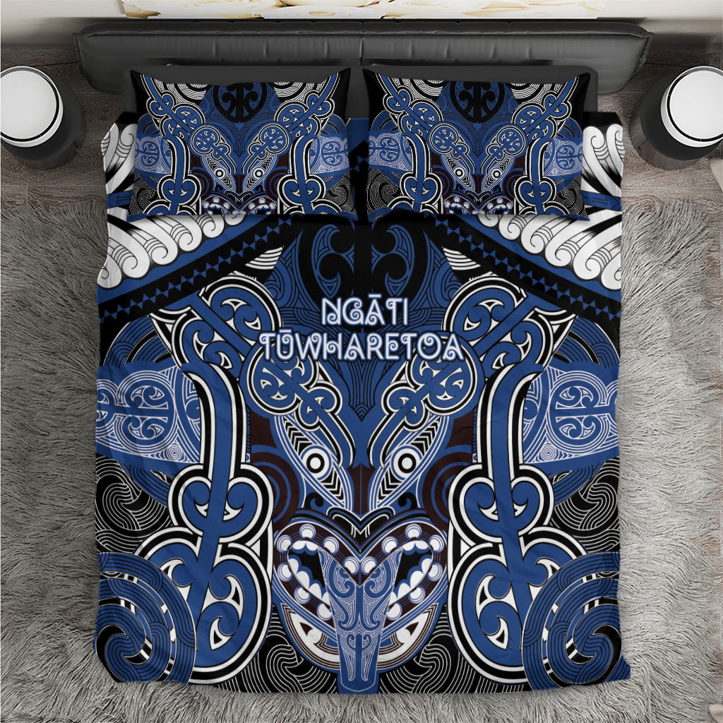 Aotearoa Iwi Ngati Tuwharetoa Bedding Set Maori Kowhaiwhai Pattern