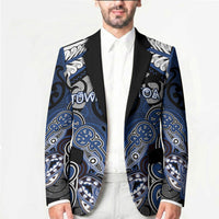 Aotearoa Iwi Ngati Tuwharetoa Personalised Blazer Maori Kowhaiwhai Pattern