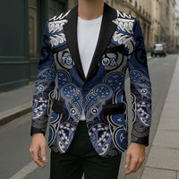 Aotearoa Iwi Ngati Tuwharetoa Personalised Blazer Maori Kowhaiwhai Pattern