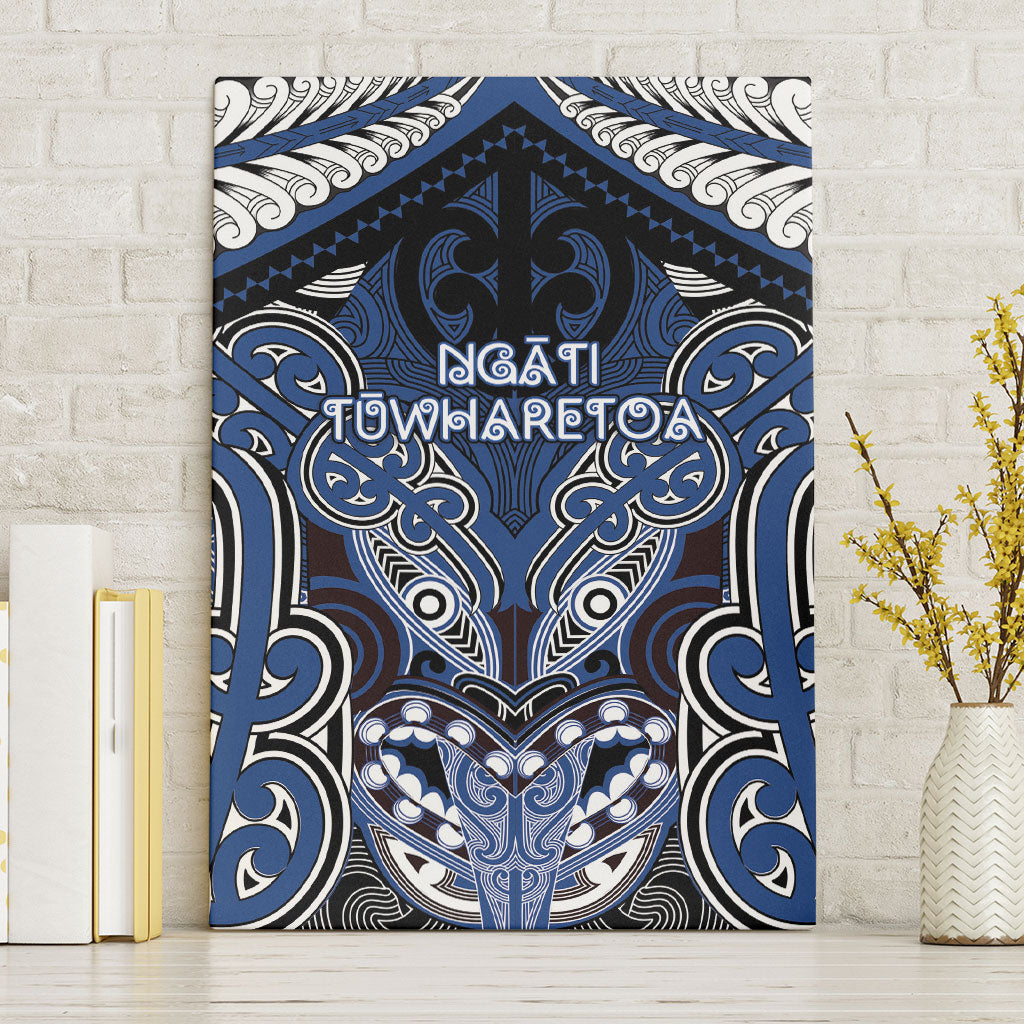 Aotearoa Iwi Ngati Tuwharetoa Canvas Wall Art Maori Kowhaiwhai Pattern