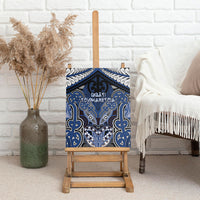 Aotearoa Iwi Ngati Tuwharetoa Canvas Wall Art Maori Kowhaiwhai Pattern