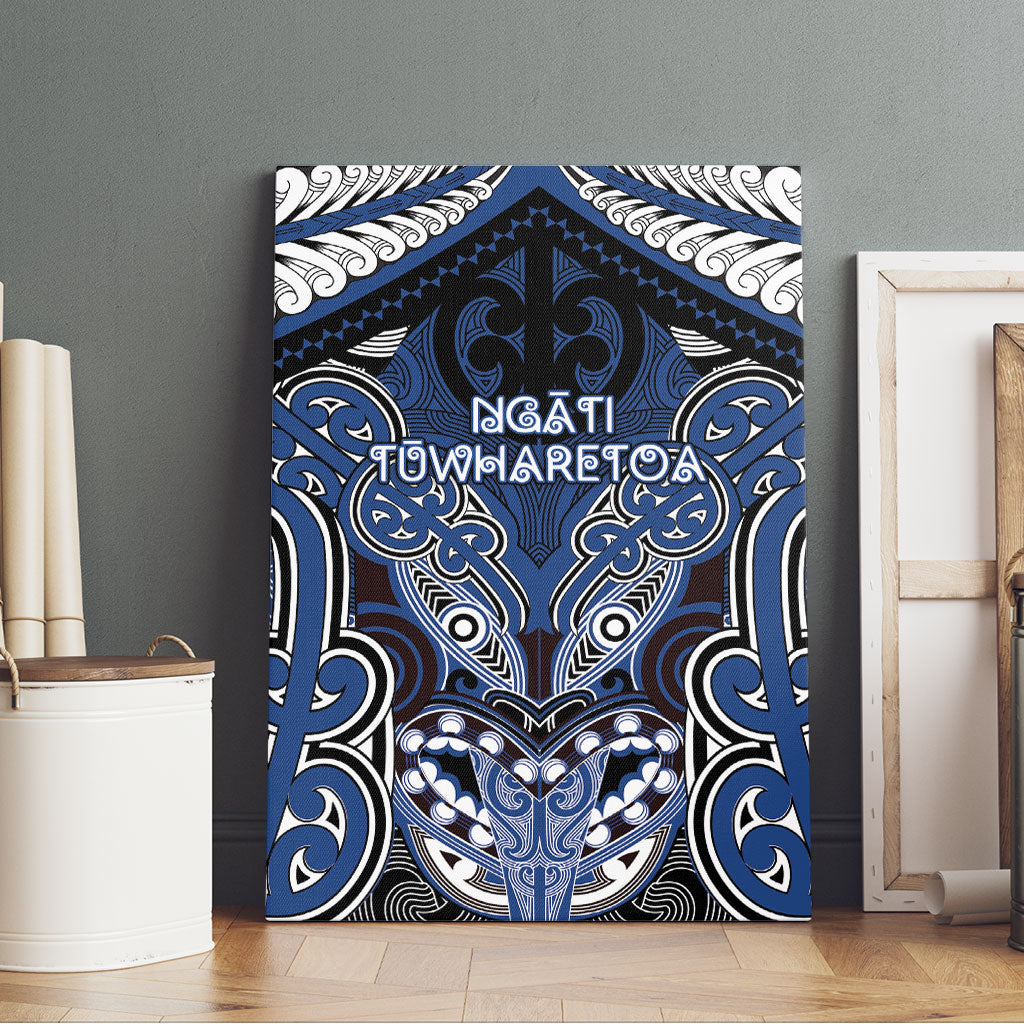 Aotearoa Iwi Ngati Tuwharetoa Canvas Wall Art Maori Kowhaiwhai Pattern