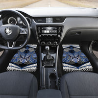 Aotearoa Iwi Ngati Tuwharetoa Personalised Car Mats Maori Kowhaiwhai Pattern