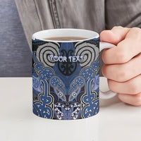 Aotearoa Iwi Ngati Tuwharetoa Personalised Ceramic Mug Maori Kowhaiwhai Pattern