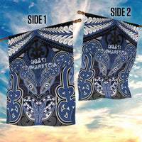 Aotearoa Iwi Ngati Tuwharetoa Garden Flag Maori Kowhaiwhai Pattern