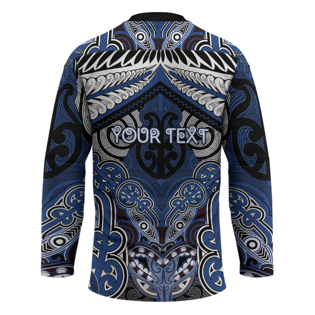 Aotearoa Iwi Ngati Tuwharetoa Personalised Hockey Jersey Maori Kowhaiwhai Pattern