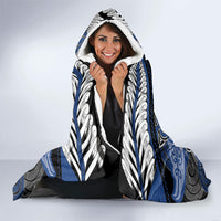 Aotearoa Iwi Ngati Tuwharetoa Hooded Blanket Maori Kowhaiwhai Pattern