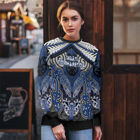 Aotearoa Iwi Ngati Tuwharetoa Personalised Ugly Christmas Sweater Maori Kowhaiwhai Pattern