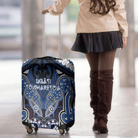 Aotearoa Iwi Ngati Tuwharetoa Luggage Cover Maori Kowhaiwhai Pattern
