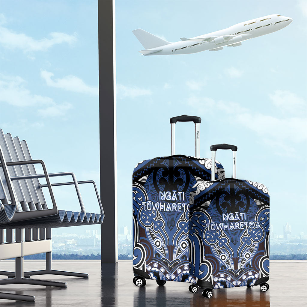 Aotearoa Iwi Ngati Tuwharetoa Luggage Cover Maori Kowhaiwhai Pattern