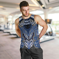 Aotearoa Iwi Ngati Tuwharetoa Personalised Men Tank Top Maori Kowhaiwhai Pattern