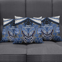 Aotearoa Iwi Ngati Tuwharetoa Pillow Cover Maori Kowhaiwhai Pattern