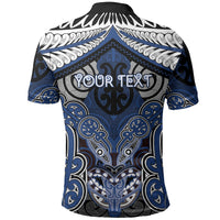 Aotearoa Iwi Ngati Tuwharetoa Personalised Polo Shirt Maori Kowhaiwhai Pattern