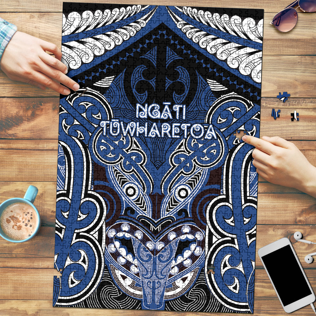 Aotearoa Iwi Ngati Tuwharetoa Puzzle Maori Kowhaiwhai Pattern