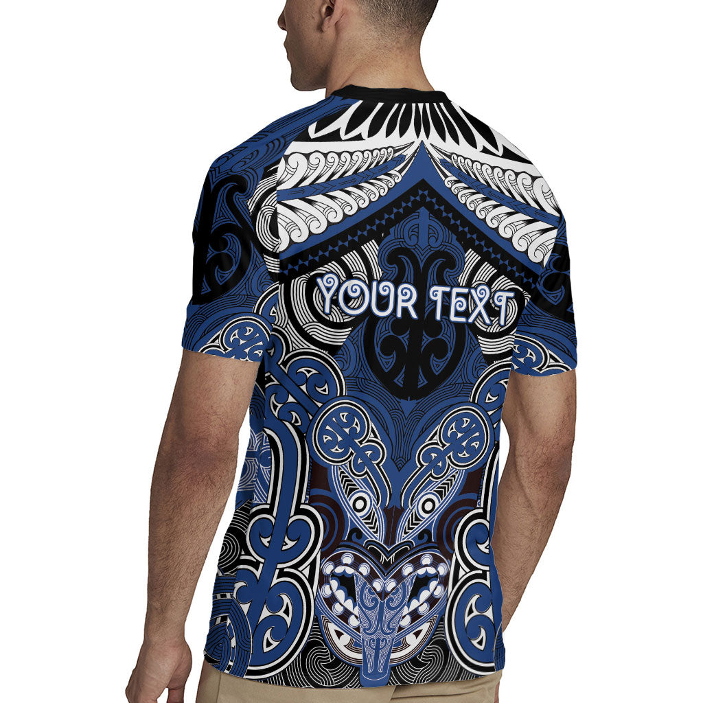 Aotearoa Iwi Ngati Tuwharetoa Personalised Rugby Jersey Maori Kowhaiwhai Pattern