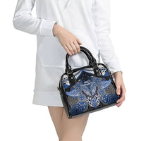 Aotearoa Iwi Ngati Tuwharetoa Shoulder Handbag Maori Kowhaiwhai Pattern