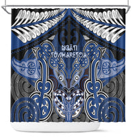 Aotearoa Iwi Ngati Tuwharetoa Shower Curtain Maori Kowhaiwhai Pattern
