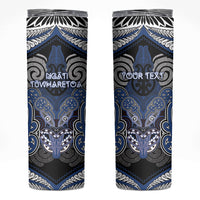 Aotearoa Iwi Ngati Tuwharetoa Personalised Skinny Tumbler Maori Kowhaiwhai Pattern