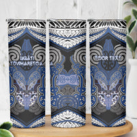 Aotearoa Iwi Ngati Tuwharetoa Personalised Skinny Tumbler Maori Kowhaiwhai Pattern
