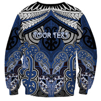 Aotearoa Iwi Ngati Tuwharetoa Personalised Sweatshirt Maori Kowhaiwhai Pattern