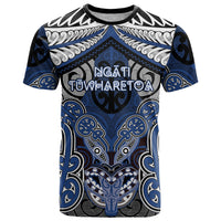 Aotearoa Iwi Ngati Tuwharetoa Personalised T Shirt Maori Kowhaiwhai Pattern