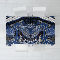 Aotearoa Iwi Ngati Tuwharetoa Tablecloth Maori Kowhaiwhai Pattern