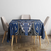 Aotearoa Iwi Ngati Tuwharetoa Tablecloth Maori Kowhaiwhai Pattern