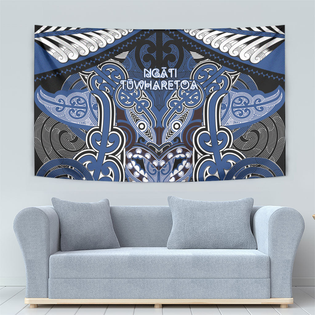 Aotearoa Iwi Ngati Tuwharetoa Tapestry Maori Kowhaiwhai Pattern