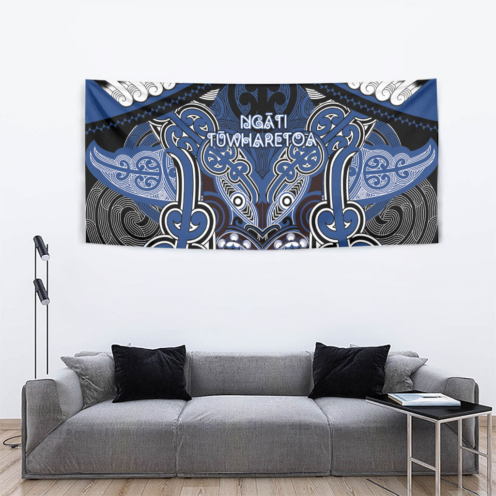 Aotearoa Iwi Ngati Tuwharetoa Tapestry Maori Kowhaiwhai Pattern