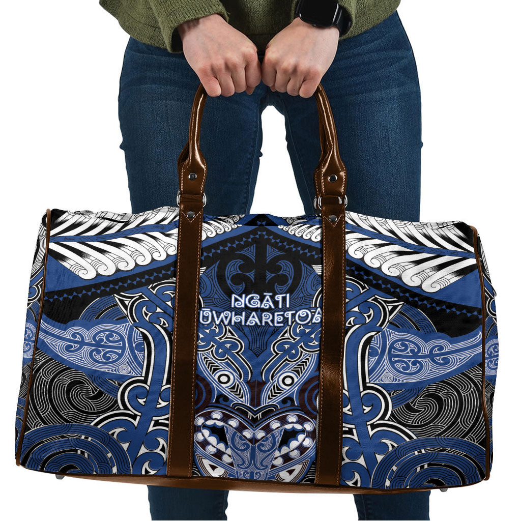Aotearoa Iwi Ngati Tuwharetoa Travel Bag Maori Kowhaiwhai Pattern