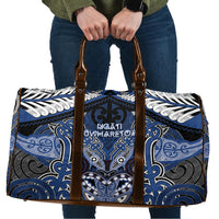 Aotearoa Iwi Ngati Tuwharetoa Travel Bag Maori Kowhaiwhai Pattern