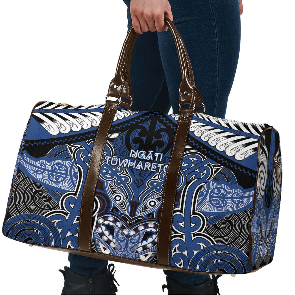 Aotearoa Iwi Ngati Tuwharetoa Travel Bag Maori Kowhaiwhai Pattern