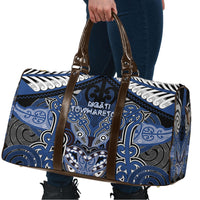 Aotearoa Iwi Ngati Tuwharetoa Travel Bag Maori Kowhaiwhai Pattern