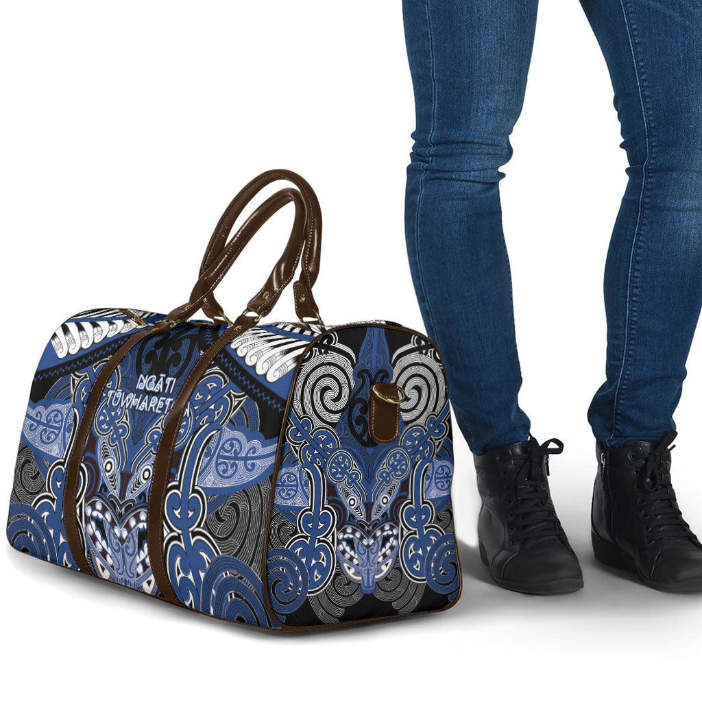 Aotearoa Iwi Ngati Tuwharetoa Travel Bag Maori Kowhaiwhai Pattern