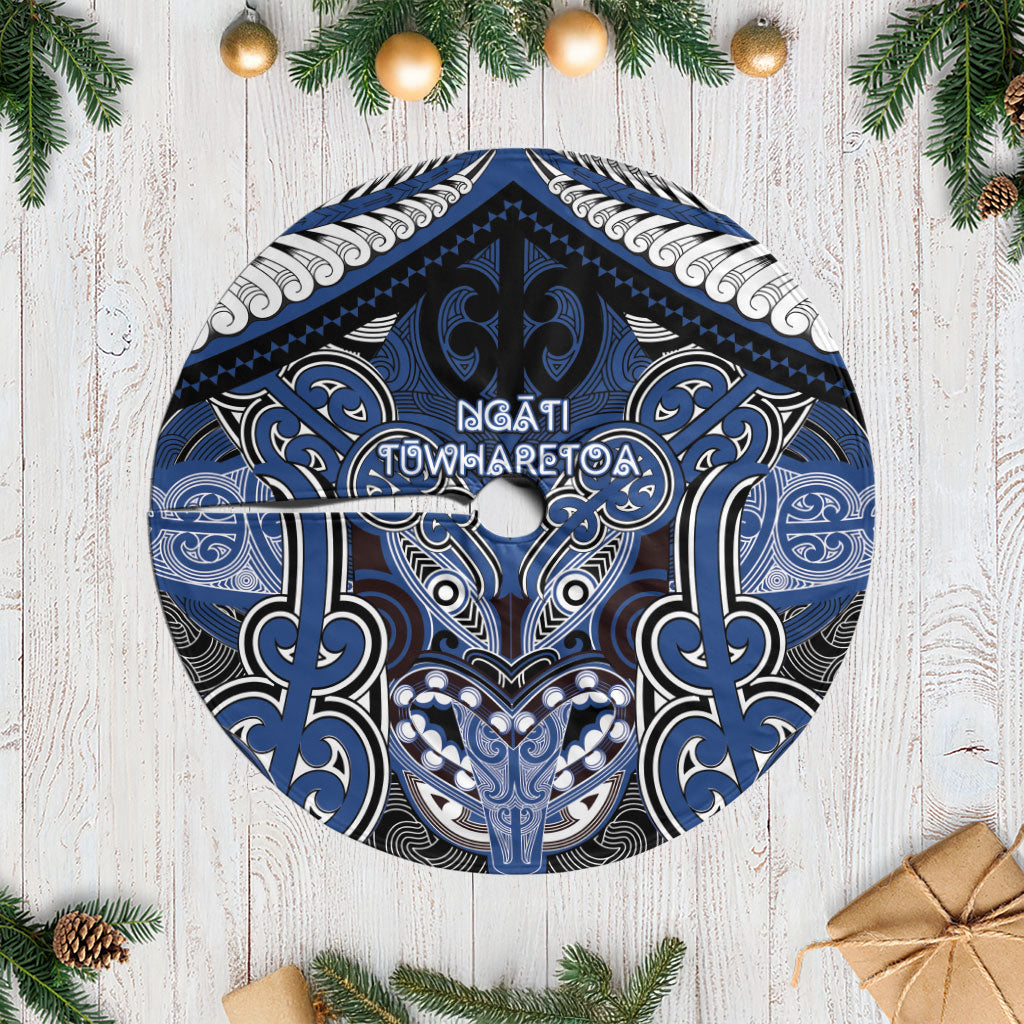 Aotearoa Iwi Ngati Tuwharetoa Tree Skirt Maori Kowhaiwhai Pattern