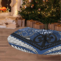 Aotearoa Iwi Ngati Tuwharetoa Tree Skirt Maori Kowhaiwhai Pattern
