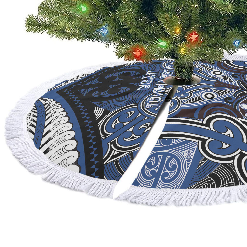 Aotearoa Iwi Ngati Tuwharetoa Tree Skirt Maori Kowhaiwhai Pattern