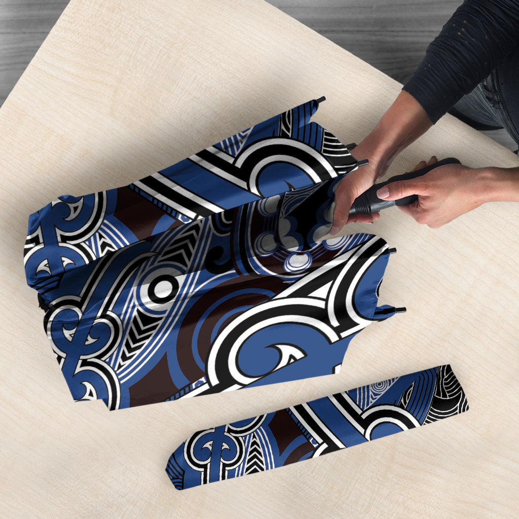 Aotearoa Iwi Ngati Tuwharetoa Umbrella Maori Kowhaiwhai Pattern