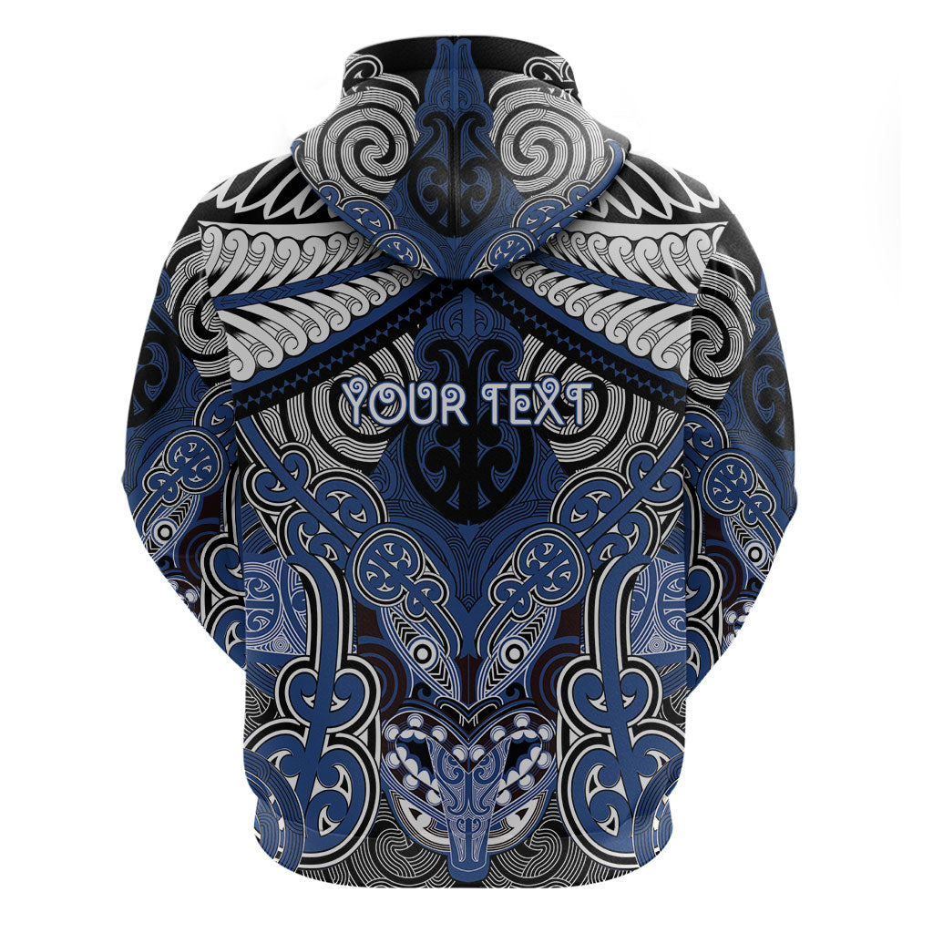 Aotearoa Iwi Ngati Tuwharetoa Personalised Zip Hoodie Maori Kowhaiwhai Pattern
