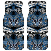 Aotearoa Iwi Ngati Mutunga Personalised Car Mats Maori Kowhaiwhai Pattern