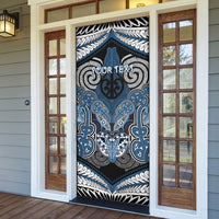 Aotearoa Iwi Ngati Mutunga Personalised Door Cover Maori Kowhaiwhai Pattern
