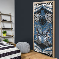Aotearoa Iwi Ngati Mutunga Personalised Door Cover Maori Kowhaiwhai Pattern